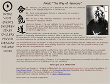 Tablet Screenshot of aikidonorth.org